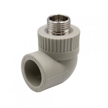 Уголок комб. нар 25х1/2'' EVER® plast   СЕРЫЙ (Россия)