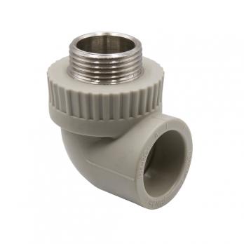 Уголок комб. нар 32х1'' EVER® plast   СЕРЫЙ (Россия)