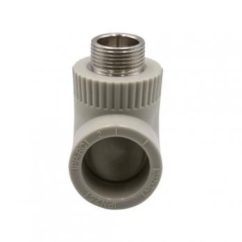 Уголок комб. нар 32х3/4'' EVER® plast   СЕРЫЙ (Россия)