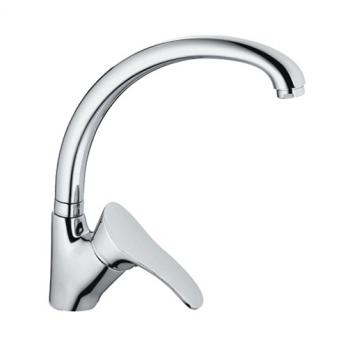 Смеситель для кухни 40к HB4101 HAIBA б/отв боковая п/шпильку