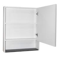 Зеркальный шкаф "Сура 60" без подсветки, без полок (ПВХ)