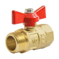 Кран шаровой 1/2'' вн/нар бабочка Практик 131  ГАЛЛОП