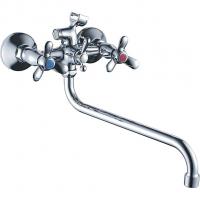 Смеситель для ванны и раковины 1/2 кер HB2212 HAIBA с шар перекл