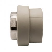 Муфта комб. вн 50х1 1/2'' под ключ EVER® plast  СЕРЫЙ (Россия)