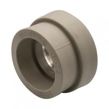 Муфта комб. вн 63х2'' под ключ EVER® plast  СЕРЫЙ (Россия)