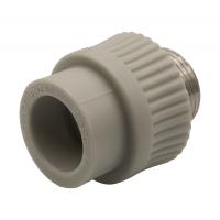 Муфта комб. нар 25х3/4'' EVER® plast  СЕРЫЙ (Россия)