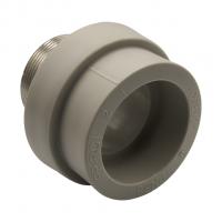 Муфта комб. нар 63х2'' под ключ EVER® plast  СЕРЫЙ (Россия)