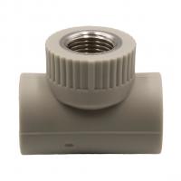 Тройник комб. вн 25х1/2''х25 EVER® plast  СЕРЫЙ (Россия)