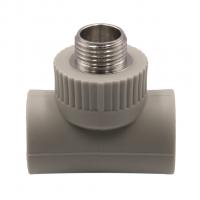 Тройник комб. нар 25х1/2''х25 EVER® plast  СЕРЫЙ (Россия)