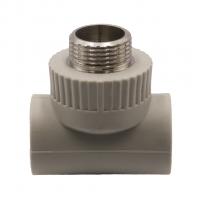 Тройник комб. нар 25х3/4''х25 EVER® plast   СЕРЫЙ (Россия)