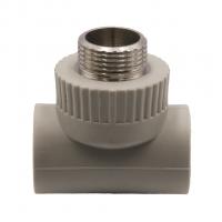 Тройник комб. нар 25х3/4''х25 EVER® plast   СЕРЫЙ (Россия)