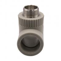 Тройник комб. нар 32х3/4''х32 EVER® plast  СЕРЫЙ (Россия)