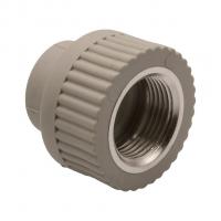 Муфта комб. вн 20х3/4'' EVER® plast  СЕРЫЙ (Россия)