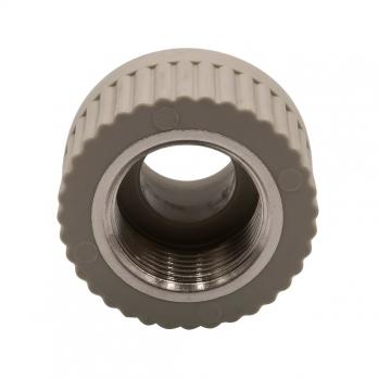 Муфта комб. вн 20х3/4'' EVER® plast  СЕРЫЙ (Россия)