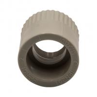 Муфта комб. вн 32х3/4'' EVER® plast  СЕРЫЙ (Россия)