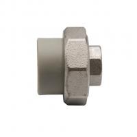 Муфта комб. разъемная, вн 25х1/2'' EVER® plast  СЕРЫЙ (Россия)