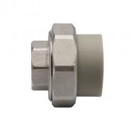 Муфта комб. разъемная, вн 32х3/4'' EVER® plast  СЕРЫЙ (Россия)