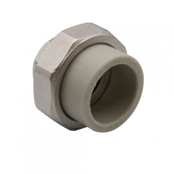 Муфта комб. разъемная, вн 32х3/4'' EVER® plast  СЕРЫЙ (Россия)