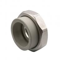 Муфта комб. разъемная, вн 63х2'' EVER® plast  СЕРЫЙ (Россия)