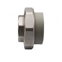 Муфта комб. разъемная, вн 63х2'' EVER® plast  СЕРЫЙ (Россия)