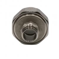 Муфта комб. разъемная, нар 25х1/2'' EVER® plast  СЕРЫЙ (Россия)