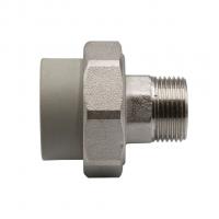 Муфта комб. разъемная, нар 32х3/4'' EVER® plast  СЕРЫЙ (Россия)