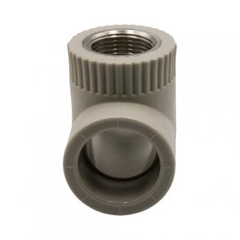 Тройник комб. вн 32х3/4''х32 EVER® plast  СЕРЫЙ (Россия)