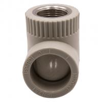 Уголок комб. вн 32х3/4'' EVER® plast   СЕРЫЙ (Россия)