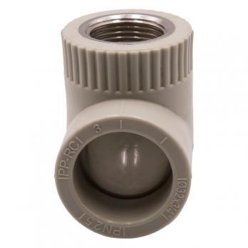 Уголок комб. вн 32х3/4'' EVER® plast   СЕРЫЙ (Россия)