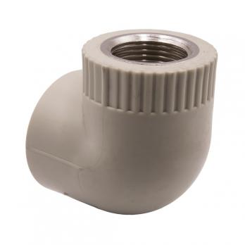 Уголок комб. вн 32х3/4'' EVER® plast   СЕРЫЙ (Россия)