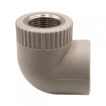 Уголок комб. вн 32х3/4'' EVER® plast   СЕРЫЙ (Россия)