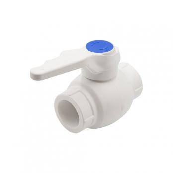 Кран шар 25 ручка PP-R EVER® plast БЕЛЫЙ (Россия)