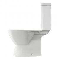 Унитаз-компакт "Нео безободковый (гор.в, нижн.подв,2-кн.арм, Oliveira,дюро/лифт/съём сид.) (Santek)