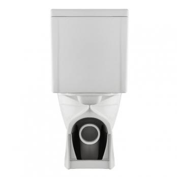 Унитаз-компакт "Нео безободковый (гор.в, нижн.подв,2-кн.арм, Oliveira,дюро/лифт/съём сид.) (Santek)