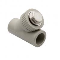 Фильтр косой 25 EVER® plast  СЕРЫЙ (Россия)