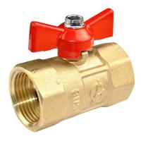 Кран шаровой 3/4'' вн/вн бабочка Практик 130  ГАЛЛОП