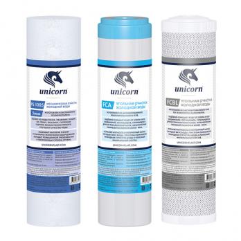 Комплект картриджей для FPS 3 (PS1005S,FCA,FCBL) UNICORN (KCA) стандартная очистка