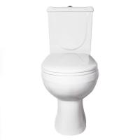 Унитаз-компакт "Ирида" белый Комфорт (гор,нижн, дюро.,быстр.,М/Л,арм) (Ст.Оскол)