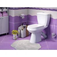 Унитаз-компакт "Элисса" белый Комфорт (кос., НИЖН, дюро,быст.,М/Л,арм) (Ст.Оскол)