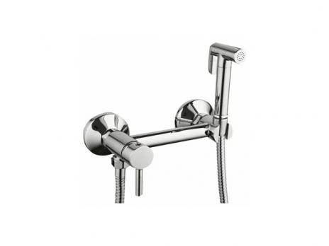 Смеситель с гигиенической лейкой 25k F7503 (хром, латунь)