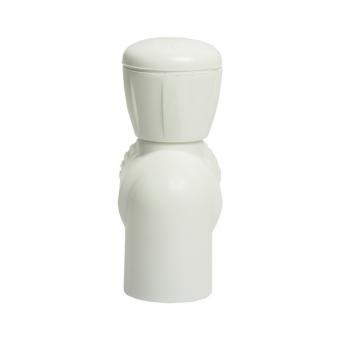 Кран американка шар 25-3/4'' угловой EVER® plast БЕЛЫЙ (Россия)