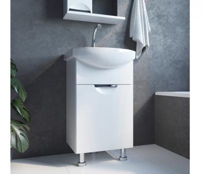 Тумба д/ванной "ЭТЬЕН-50" под раковину Элеганс 50 (Rosa) (ПВХ)