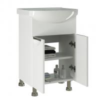 Тумба д/ванной "ЭТЬЕН-55" под раковину Элеганс 55 (Rosa) (ПВХ)