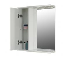 Зеркальный шкаф "ЭТЬЕН-60" левый с подсветкой  (ПВХ)