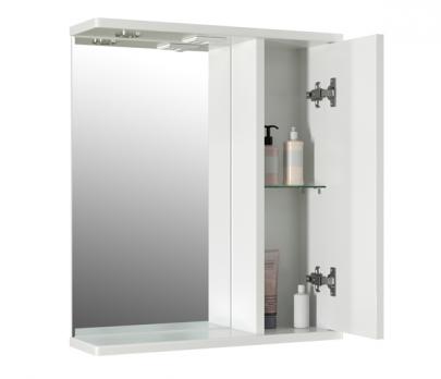 Зеркальный шкаф "ЭТЬЕН-60" правый с подсветкой  (ПВХ)