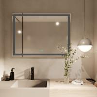 Зеркало MIXLINE "Ливия-2" 800*600 (ШВ) сенсорный выключатель, светодиодная подсветка + подогрев