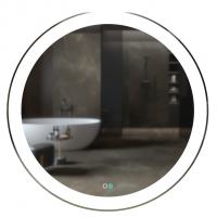 Зеркало MIXLINE "Перла-2" D770 сенсорный выключатель, светодиодная подсветка + подогрев
