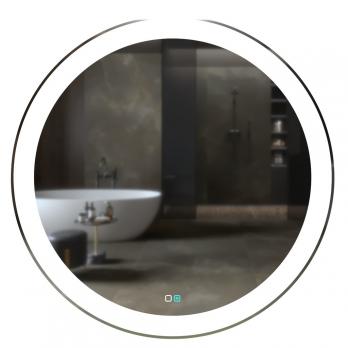 Зеркало MIXLINE "Перла-2" D770 сенсорный выключатель, светодиодная подсветка + подогрев