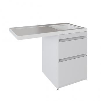 Тумба д/ванной "СОЗВЕЗДИЕ-56"под рак.над ст.маш. БИЛЛ-120(MIXLINE)унив(ПВХ)