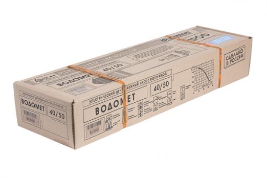 Насос погружной скважинный Водомет 40/50 ок 4'' (0,52кВт, 40л/мин, напор до 50м, кабель 20м) ДЖИЛЕКС